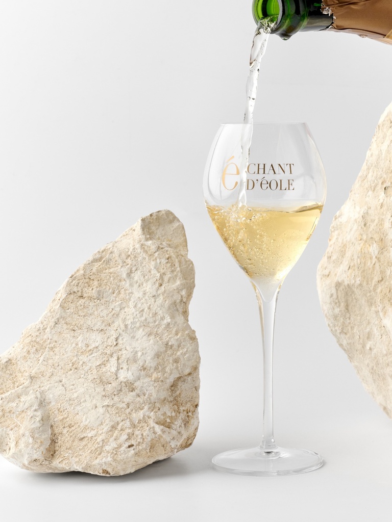 Boxed set - Blanc de Blancs & 2 glasses 23 cl